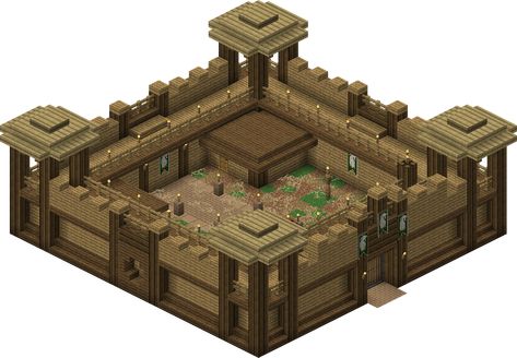 Rohan Fortress | The Lord of the Rings Minecraft Mod Wiki | FANDOM powered by Wikia Minecraft Fort, Minecraft Cool, Minecraft Hack, Construction Minecraft, Minecraft Building Ideas, Minecraft Wall, Minecraft Decoration, Capas Minecraft, Rumah Minecraft Sederhana