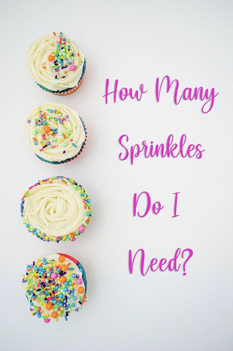 Cupcake Icing Designs, Dozen Cupcakes, Sprinkles Design, Decorating Cupcakes, Icing Design, Answer This Question, Sprinkle Cupcakes, 12 Cupcakes, Cupcake Icing