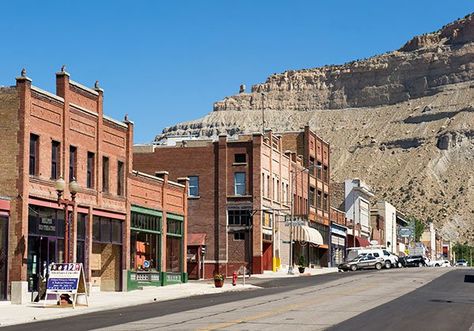 The little town of Helper is located in Carbon County, about seven miles from Price. Helper Utah, Price Utah, Travel Utah, Utah Adventures, Utah Travel, Family Trips, Mountain Travel, Awesome Places, Production Design