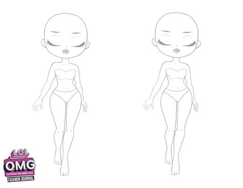 #OMG #fashiontemplate Bratz Body Template, Moriah Elizabeth, Fashion Illustration Template, Human Things, Body Type Drawing, Fashion Template, Body Template, Doll Drawing, Papel Vintage