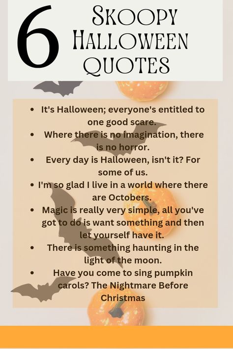 Halloween quotes to spook your day. #halloween #October #trickortreat #quotes #spookyquotes October Quotes Halloween, Halloween Destinations, October Quotes, Creative Pumpkin Carving, Creative Pumpkins, Ghost Tour, Halloween Quotes, Halloween Inspiration, Halloween Ideas