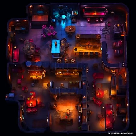 mixing it up with some scifi gambling den made with mj and photoshop #criticalrole #pathfinder #tabletopgames #tabletopgaming #D20 #enchantedadventures #dnd5e #dungeonsanddragons #dndart #rpg #roll20maps #rpgart #roll20games #roll20 #dndhomebrew #roll20map #dungeonmaster #roll20dnd #rpggame #rpglife #roll20app #dnddice #dungeonmasterlife #dndmaps #dungeonsanddragons5e #dnd Cyberpunk Maps Rpg, Cyberpunk Red Map, Dnd Gambling, Dnd Cyberpunk, Dnd City, Roll20 Maps, Marvel Rpg, Cyberpunk Red, Cyberpunk Rpg