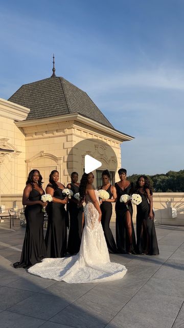 PlanWithLaur • Wedding Content Creator on Instagram: "when your guest show up & show out on the wedding dress code!!! 🖤 

content: @planwithlaur 

________

[ black tie dress code, wedding dress code, all black black tie, wedding guest dresses, black tie guest dresses, wedding inspiration, wedding guest attire ] 

#blacktiewedding #blacktieweddingguestdress #weddingguestdress #weddingguestinspiration #blacktieweddings #weddingguestoutfit" Black Tie Wedding Guest Attire, Black Tie Wedding Guest Dresses, Wedding Dress Code, Black Tie Wedding Guest, Black Tie Wedding Guest Dress, Black Tie Dress Code, Wedding Content, Wedding Guest Attire, Dress Code Wedding