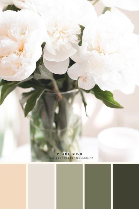 Sage Green White Wedding Theme, Green Neutral Color Palette Wedding, Green White Beige Color Palette Wedding, Wedding Color Schemes White And Green, Gold Sage White Wedding, Olive Wedding Color Palette, Sage White Champagne Wedding, Olive Green Wedding Pallet, Green Champagne Color Palette