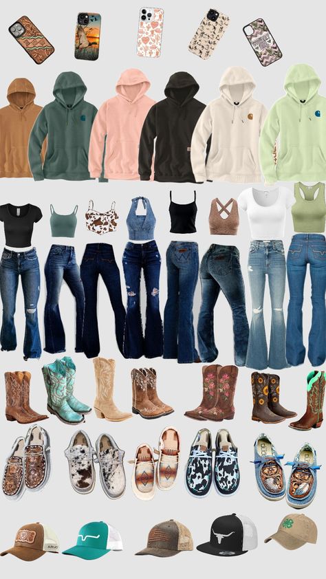 4h Outfits, Country Cowgirl Outfits, Country Wishlist, Western Pjs, Summer Country Outfits, Cute Southern Outfits, Country Inspired Outfits, Outfit Ideas Country, Cute Western Outfits