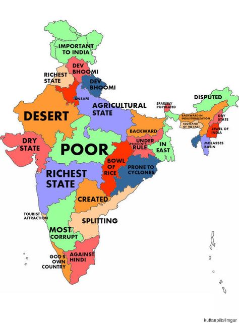 Basic Geography, Map Of India, Ias Study Material, Indian States, Indian History Facts, Geography Map, Study Flashcards, India Facts, Geography Lessons