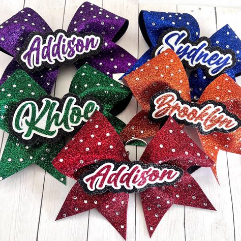 Bling cheer bows