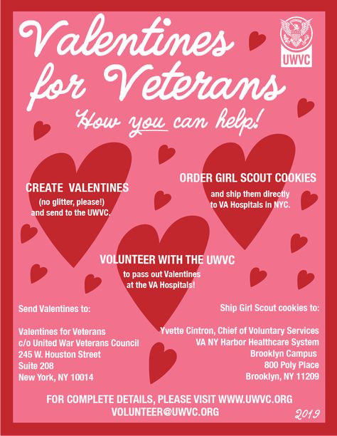 Valentines For Veterans, Valentines Letter, Girl Scout Cookies, Valentine Special, Girl Scouts, Valentines Cards, The Unit, Valentines, Valentine's Day