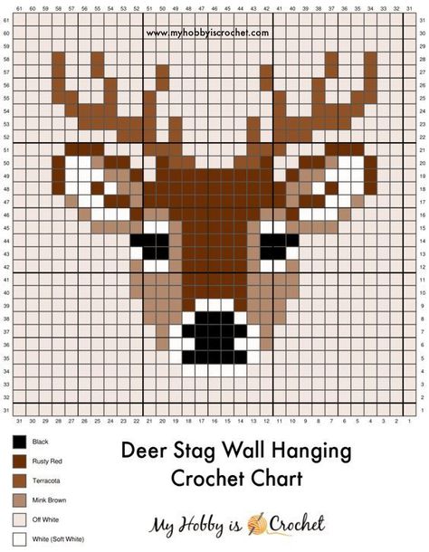 Penguin Tapestry Crochet, Animal C2c Crochet Pattern, Deer Afghan Crochet Pattern Free, Polar Bear Knitting Chart, C2c Deer Crochet Pattern Free, Deer Pixel Art Grid, Crochet Bobble Stitch Graphs, Deer Cross Stitch Pattern Free, Pixel Art Christmas Pattern