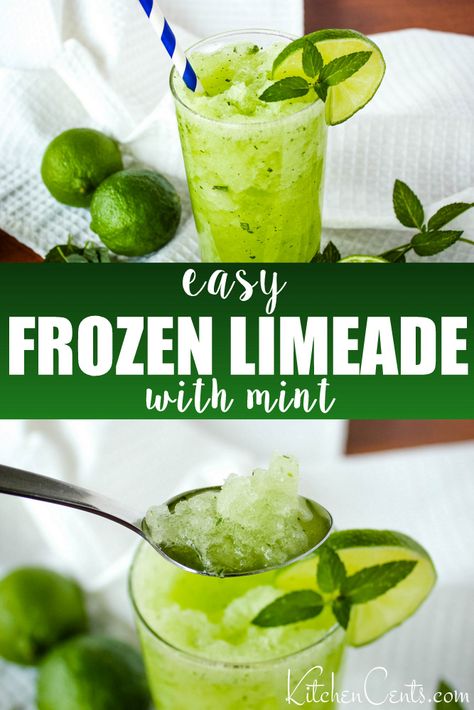 Lime And Mint Drink, Recipes With Lime Juice, Lime Mint Drink, Mint Limeade Recipe, Mint Limeade, Lime Juice Recipes, Grape Juice Recipe, Giggle Water, Limeade Drinks