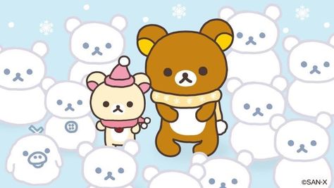 https://www.san-x.co.jp San-x Wallpaper, Graphics Layout, Rilakkuma, Cute Pictures, Cute Wallpapers, Cool Pictures, Bears, Abc, Funny