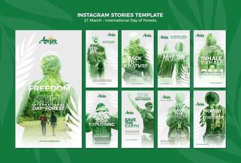 Forests day instagram stories template w... | Premium Psd #Freepik #psd #tree #social-media #nature #instagram Nature Social Media Post, Farm Social Media Post, Forest Resort, Instagram Stories Template, Tree Surgeons, Tree Day, Photoshop Resources, Nature Instagram, Environment Day