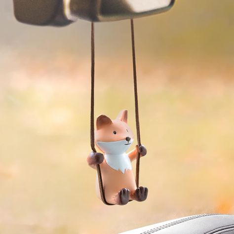 Amazon.com: YGMONER Super Cute Swinging Duck Car Mirror Hanging Ornament Car Interior Accessories (Duck) : Automotive Fox Car, Car Mirror Hanging, Decorative Ornaments, Mirror Hanging, Little Duck, Car Rear View Mirror, Car Interior Accessories, Hanging Mirror, Car Mirror