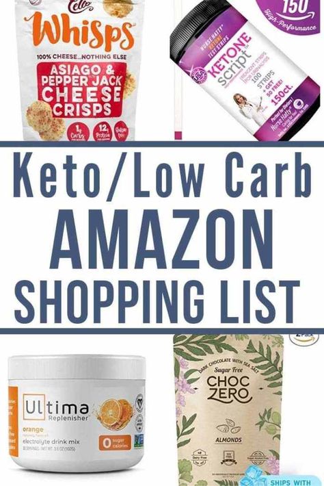 The Very Best Ultimate Amazon Keto List for Keto or Low Carb Keto Guidelines, Keto List, Sugar Challenge, Keto Products, Keto Guide, Keto Shopping List, Keto Grocery List, Keto Diet List, Keto Food List