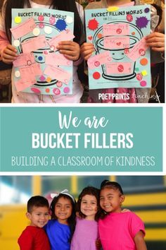 Creating a classroom community built on kindness can change everything.  Help your students to learn how their actions affect others and what it means to 'fill a bucket'.  I seriously love these read aloud books, and I've watched them transform my second, Bucket Fillers, Be Kind To Others, Filler Ideas, Bucket Filler, Building Classroom Community, Elementary School Library, Classroom Culture, Read Aloud Books, Teaching Practices