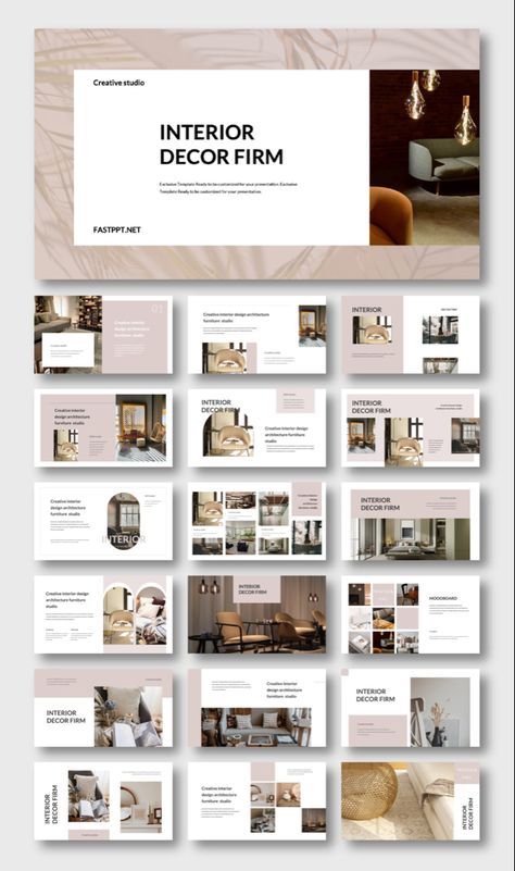 Presentation Powerpoint Design, Elegance Interior Design, Interior Design Powerpoint, Interior Brochures, Interior Design Portfolio Layout, Elegant Bedroom Design, Indesign Layout, Brochure Design Creative, Presentation Design Layout