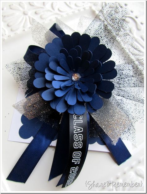 Mother of the Graduate Corsage Corsages Diy, Basketball Banquet, Soccer Senior Night, Senior Sash, Volleyball Senior Night, Basketball Senior Night, Homecoming Spirit Week, Senior Year Fun, Sports Crafts