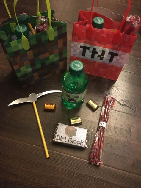 Amazon.com: Pixels Miner Themed Party Favor Bags Treat Bags, 12 Pack : Home & Kitchen Minecraft Treat Bags, Party Goodies, Minecraft Party, 9th Birthday, Party Favor Bags, Favor Bags, Goodie Bags, Treat Bags, Themed Party