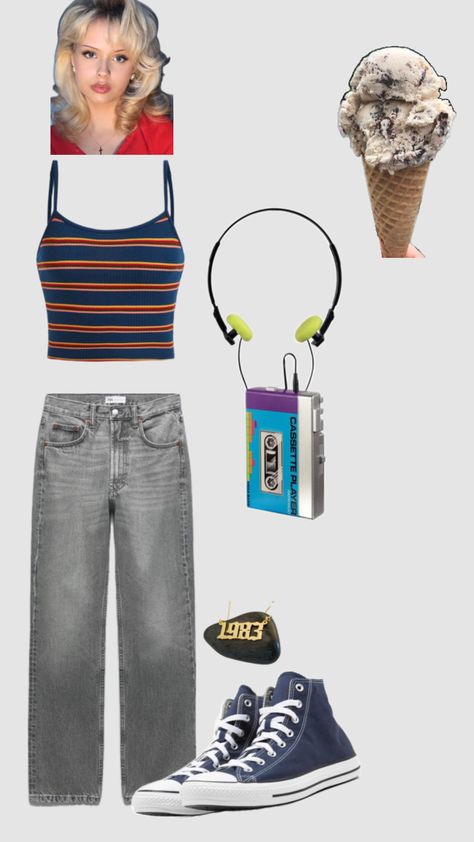 My outfit if I was in stranger, things El Stranger Things Season 3 Outfits, Stranger Things Inspired Outfits, Stranger Things Outfit Ideas, Stranger Things Dress, Movie Fits, Stranger Things Fashion, Stranger Things Outfit, Dress Up Day, Stranger Things Aesthetic