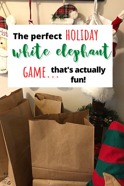 Not your usual White Elephant Game! This will be your favorite December holiday party game! White Elephant Game Rules, Gift Exchange Paper, White Elephant Rules, White Elephant Christmas, Christmas Gift Exchange Games, White Elephant Gift Exchange, Christmas Gift Games, Best White Elephant Gifts, Elephant Game