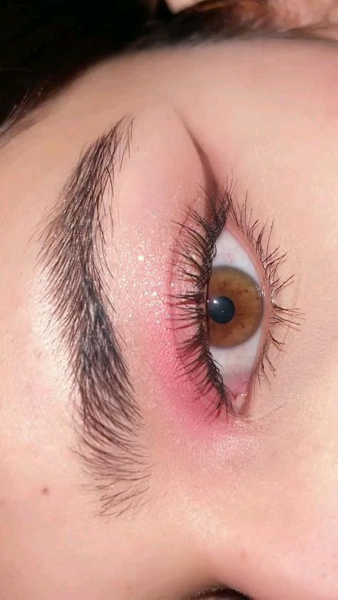 Teknik Makeup, Viral Makeup, Pink Eye Makeup, Eye Makeup Techniques, Beauty Makeup Tutorial, Makeup Tutorial Eyeliner, Makeup Artist Tips, Eye Makeup Pictures, Ethereal Makeup