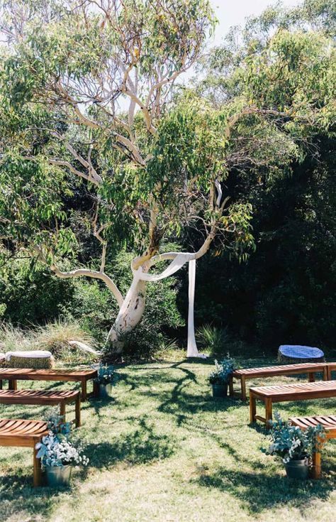 Scout Wedding, Bush Wedding, Australian Farm, Bush Garden, Backyard Garden Diy, Backyard Reception, Homemade Wedding, Country Theme Wedding, Outdoor Venues