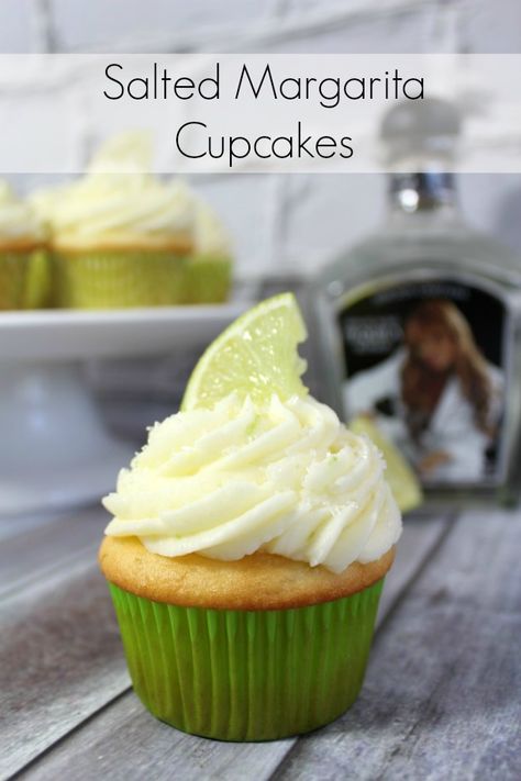 Margarita Cupcakes Recipe-- easy homemade recipe is sure to please! Grab a few ingredients to make this from scratch adult cupcake recipe.  #margaritas #margaritarecipes #cupcake #cupcakerecipes #cupcakes #recipes #recipeoftheday #dessertfoodrecipes #desserts #dessertrecipes #dessertideas Mexican Cupcakes, Margarita Cupcakes, Margarita Party, Boozy Cupcakes, Cupcakes Recipes, Boozy Desserts, Salty Cake, Cupcake Recipe, Cupcakes Recipe