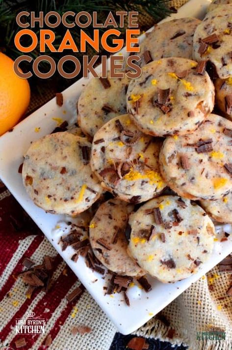 Chocolate Orange Cookies - Lord Byron's Kitchen Candied Fruit Recipes, Chocolate Orange Cookies, Orange And Chocolate, Flavour Combinations, Orange Cookies, Baking Chocolate, Candied Orange Peel, Cookies Christmas, Xmas Food