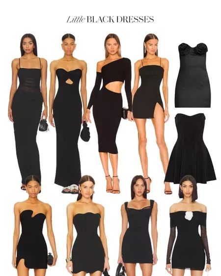 Little black dresses 🖤 date night dresses, special occasion dresses, short and long black dresses Arielle Lorre, Dresses Date, Dresses Date Night, Little Black Dresses, Night Dresses, Date Night Dresses, Long Black Dress, Dresses Short, Black Dresses