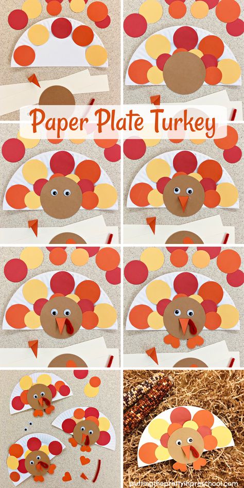 Paper Plate Turkey Craft Paper Plate Turkey Craft For Toddlers, Thanksgiving Paper Plate Crafts, Cowboy Crafts For Toddlers, November Craft For Preschool, Turkey Craft For Kindergarten, Thanksgiving Place Mat Craft, Thanksgiving Parent Gifts Preschool, Thanksgiving Craft For Kids Easy, Thanksgiving Day Crafts For Toddlers