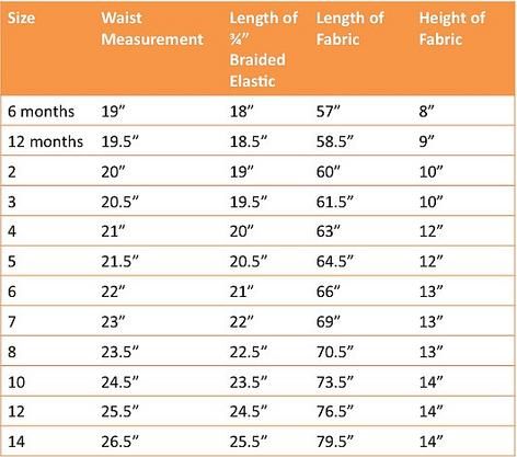 quick reference for sizing girl's skirts Skirt Measurement, Tutu Tutorial, Simple Skirt, Skirt Measurements, Skirt Tutorial, Girls Skirt, Kids Fashion Dress, Tutu Costumes, Happy Together