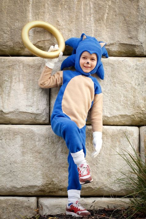 Sonic The Hedgehog Halloween Costume, Sonic Bedroom, Hedgehog Diy, Sonic Costumes, Hedgehog Halloween, Sonic Cosplay, Sonic The Hedgehog Costume, Sonic Costume, Sonic Hedgehog