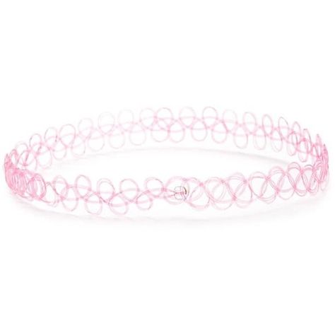 Forever21 Tattoo Choker ($2.90) ❤ liked on Polyvore featuring jewelry, necklaces, tattoo necklace, loop necklace, stretchy choker necklace, chain choker and choker jewelry Necklaces Tattoo, Stretch Tattoo, Choker Tattoo, Goth Necklaces, Tattoo Necklace, Tattoo Choker Necklace, Necklace Tattoo, Loop Necklace, 90s Jewelry