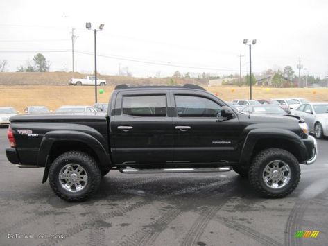 Black Sand Pearl 2006 Toyota Tacoma V6 TRD Sport Double Cab 4x4 Exterior Photo #43932674 2001 Tacoma, 2006 Toyota Tacoma, Toyota Tacoma Trd Sport, Toyota Tacoma Double Cab, Black Truck, 2004 Toyota Tacoma, Toyota Tacoma Trd, Tacoma Trd, Extended Cab