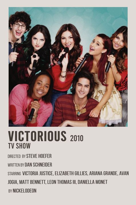 Victoria Movie, Jessica Soho, Gma News, Dan Schneider, Victorious Cast, Daniella Monet, Tv Poster, Tv Posters, Stranger Things Costume