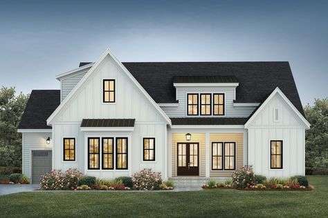 The award-winning team at Homes By Dickerson is dedicated to providing the highest quality of custom built homes and a memorable experience. Learn more! Queensland House, Custom Home Plans, Plans Modern, Farmhouse Plan, Custom Built Homes, Modern Farmhouse Plans, Parade Of Homes, Design Your Home, Facade House