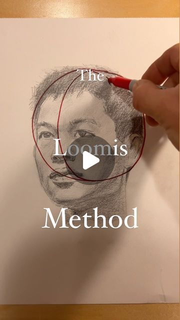 Pencil Sketches Portrait, Drawing Heads Tutorial Step By Step, Interesting Faces To Draw Portraits, Loomis Method Head Angles, How To Draw Human Face, Lumis Method Of Drawing, Loomis Method Head Step By Step, How To Draw A Face Realistic, Realistic Face Sketch