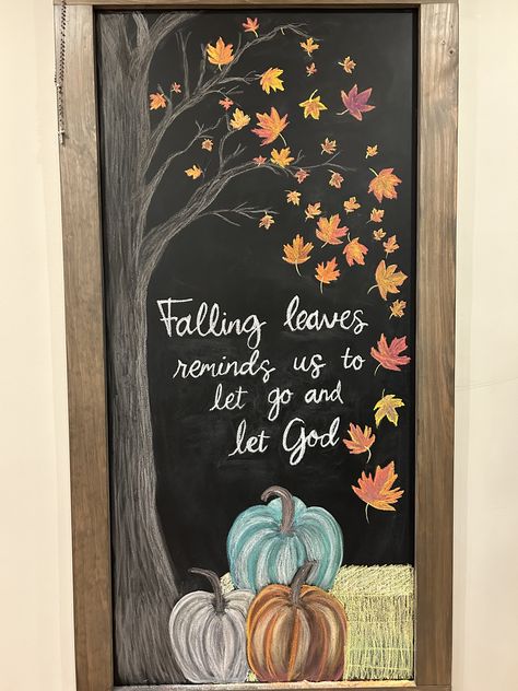 Chalkboard Art November, November Chalk Calendar 2024, Chalkboard Calendar Ideas November, November Chalkboard Calendar, November Chalkboard Art, Chalk Boarder Designs November, November Chalkboard Art Calendar, Let Go And Let God, Chalkboard Designs