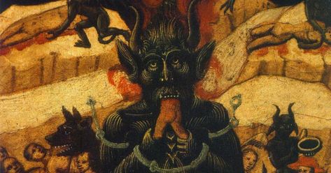 The Wickedest Hellbound Demons And Creatures Ever Conceived Ancient Demons, Medieval Paintings, Art Noir, The Boogeyman, Ange Demon, Arte Obscura, Wow Art, Ancient Aliens, Medieval Art