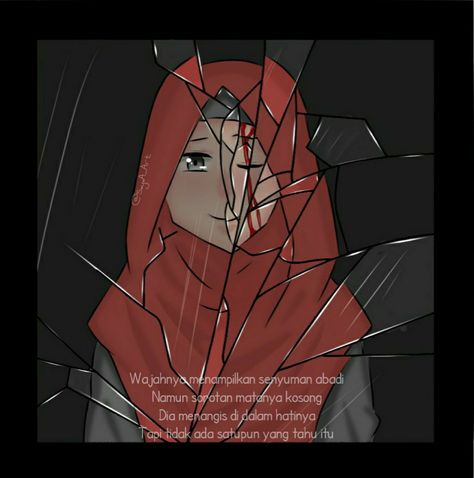 Pp Broken Home, Wallpaper Pc Muslimah Aesthetic, Anak Broken Home, Anime Aesthetic Heart Broke, Muslimah Cartoon Aesthetic, Broken Home, Art Fanart, Tumblr Quotes, Super Quotes