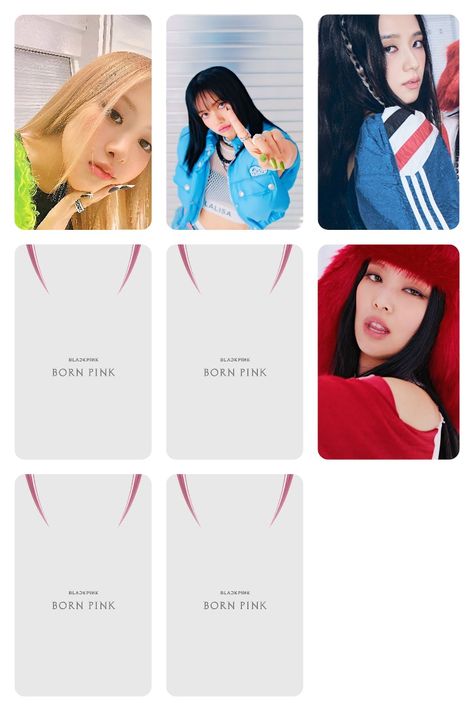 Blackpink photocart Blackpink Fotocard, Blackpink Card, Photocards Aesthetic, Blackpink Photocards, Photo Cards Diy, Paper Quilling Earrings, Blackpink Aesthetic, Crochet Aesthetic, Lomo Card