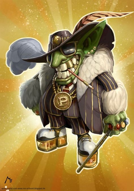 Goblin Pfp, Goblin Funny, Warcraft Fanart, Warcraft Cosplay, Monk Dnd, Creative Advertisement, Npc Art, Dungeons And Dragons Races, Dnd Npc