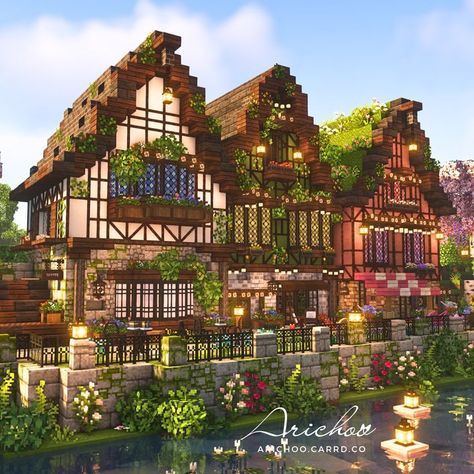 Minecraft Library Ideas, Minecraft Cottagecore House, Minecraft Barn, Minecraft House Interior, Cottage Core Minecraft House, Cottagecore Minecraft, Cottage Core House, Minecraft Interior, Minecraft House Plans