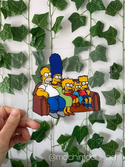 #thesimpson #animeglasspainting Painted Picture Frames, Small Canvas Art, Small Canvas, Glass Frames, Water Painting, Painting Art Projects, Paint Ideas, Funny Cartoon, The Simpsons