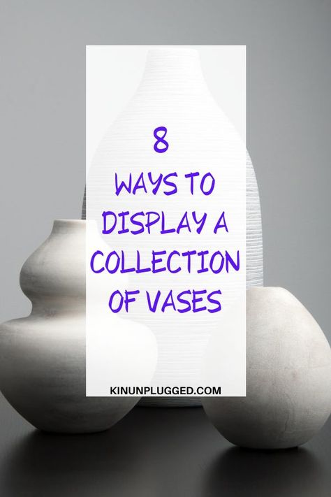 8 Simple Methods for Decorating with White Vases - Kin Unplugged Three Vases Decor, Eucalyptus In Vase Decor, White Pottery Vase, Decorating With Vases Ideas, Styling Vases Home Decor, Large Clear Vase Ideas Decor, Big Vases Decor Living Room, Vase Decorating Ideas Living Room, Big Vase Decorating Ideas