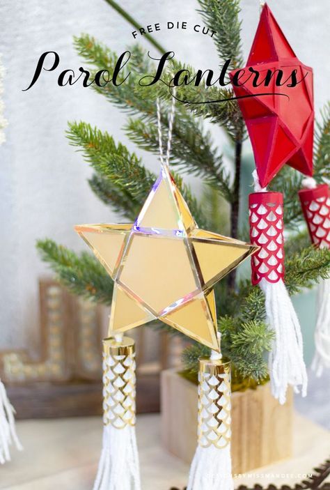 FREE Parol Lanterns – Christmas Star Cut Files - Designs By Miss Mandee. Christmas, craft, Cricut, cut file, die cut, DIY, Filipino, free, free SVG, freebie, holiday, holidays, lantern, lanterns, ornament, ornaments, parol, Parol Lanterns, silhouette, star, stars, svg, the Philippines, winter, x-mas. Parol Diy, Christmas Parol, Diy Christmas Star, Craft Cricut, Fun Holiday Crafts, Stars Svg, Cricut Christmas Ideas, Christ Centered Christmas, Lantern Christmas