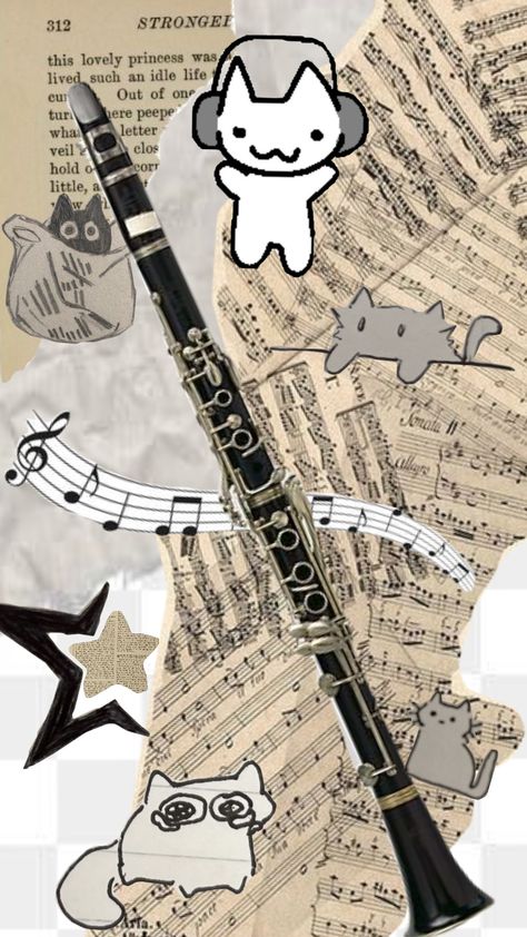 i love and hate clarinet (i play Bb clarinet) #clarinet #wallpaper #bandaesthetic Easy Songs To Play On Clarinet, Clarinet Wallpaper Aesthetic, Songs On Clarinet, Pink Clarinet, Aesthetic Clarinet, Clarinet Wallpaper, Instrument Wallpaper, Clarinet Jokes, Practice Wallpaper