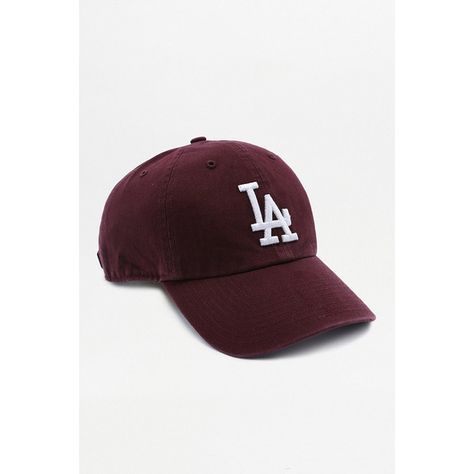 '47 Brand Burgundy MLB LA Cleanup Cap ($39) ❤ liked on Polyvore featuring men's fashion, men's accessories, men's hats and mens caps and hats Outfit Maroon, Mens Caps And Hats, Caps And Hats, Cap Outfit, Men's Hats, 47 Brand, Awesome Stuff, Men's Accessories, Hats For Men