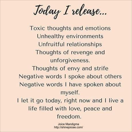 What Will You Release Today? Toxic Thoughts, I Release, Negative Words, It Is Written, Fina Ord, Daily Positive Affirmations, Affirmations Positives, Self Love Affirmations, It Goes On