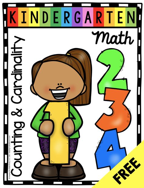 FREE Lesson Plan Cover Page for Kindergarten Numbers and Counting - 1:1 correspondence - kindergarten Back to School Math Lessons with FREEBIES #kindergartenmath Kindergarten Curriculum Map, Kindergarten First Week, Interactive Math Journals, Kindergarten Units, Kindergarten Freebies, Math Graphic Organizers, Math Centers Middle School, Common Core Kindergarten, Numbers Kindergarten